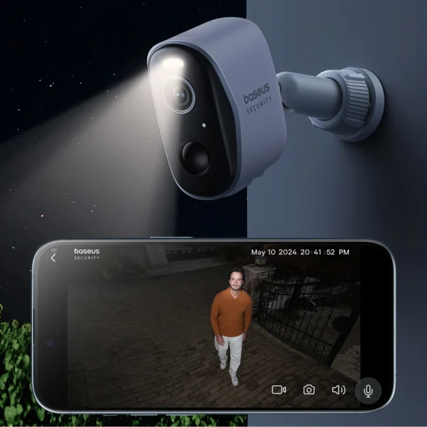 Baseus Security N1 2K Outdoor Camera – Whiteeng