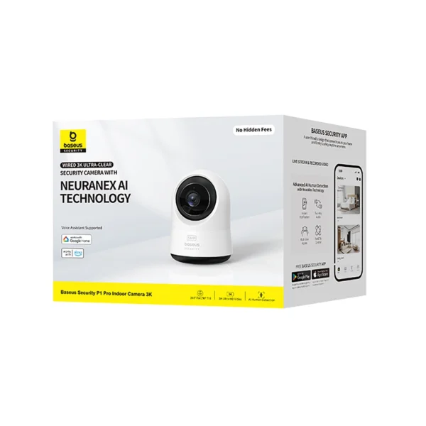 Baseus Security P1 Pro 3K Indoor Camera (EU Version) - Whiteeng
