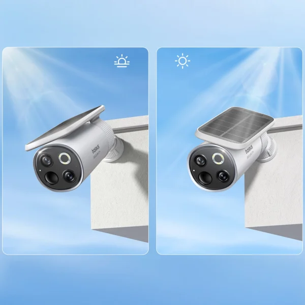 Baseus Security S1 Pro Dual 3K Outdoor Surveillance Kit (2 Cameras) – Whiteeng