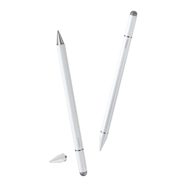 Baseus Smooth Writing III 3in1 Passive Stylus Magnetic Version - Whiteeng