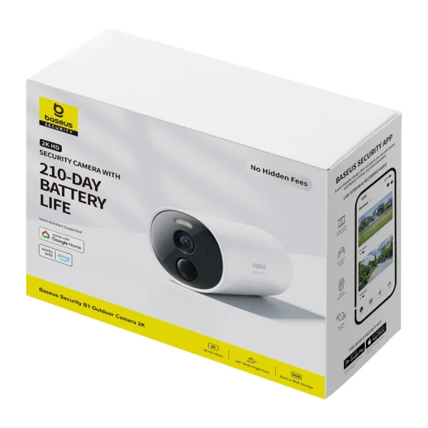 Baseus Security B1 2K Outdoor Camera – Whiteeng