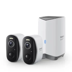 Baseus Security N1 2K Outdoor Monitoring Kit (2 Cameras) – Whiteeng