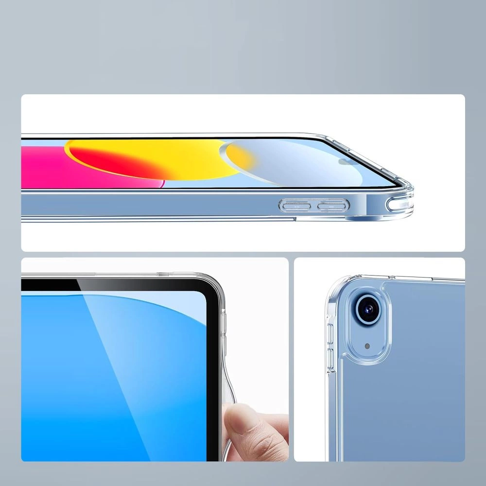 Tech-Protect FlexAir Hybrid Case for iPad 10.9” 10 / 2022 / 11” 11 / 2025 - Transparenteng