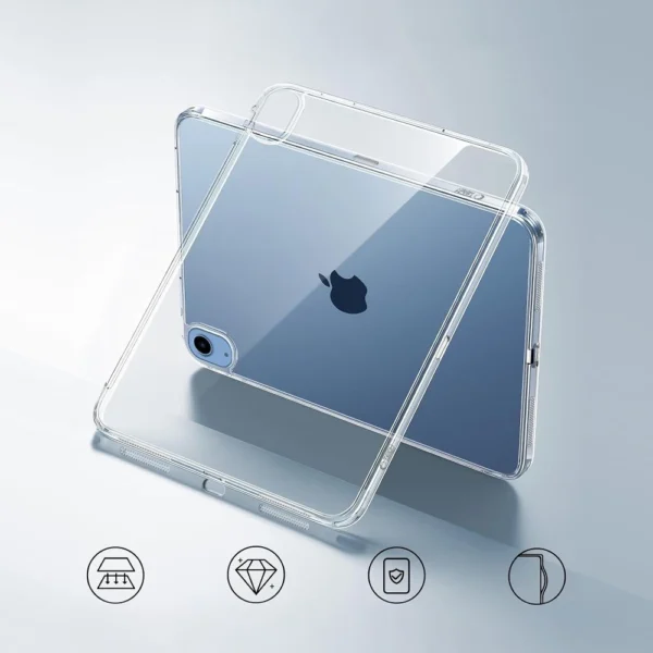 Tech-Protect FlexAir Hybrid Case for iPad 10.9” 10 / 2022 / 11” 11 / 2025 - Transparenteng