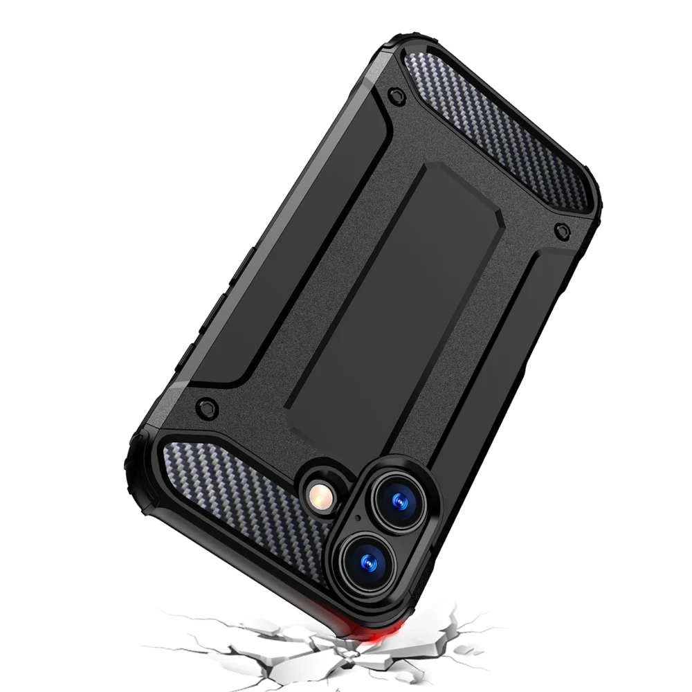 Hybrid Armor case for iPhone 17 - blackeng