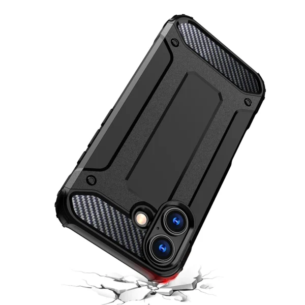 Hybrid Armor case for iPhone 17 - blackeng