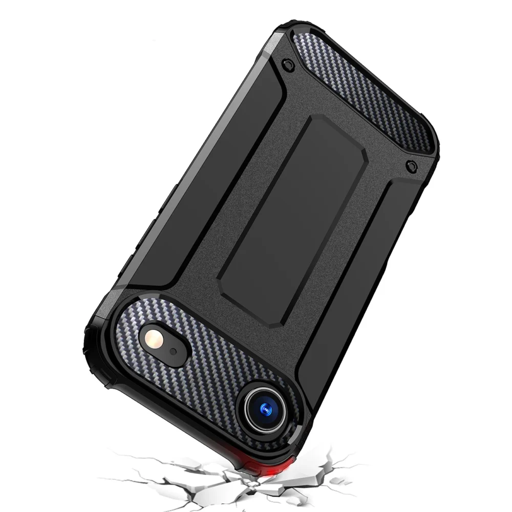 Hybrid Armor Case for iPhone 17 Air - Blackeng
