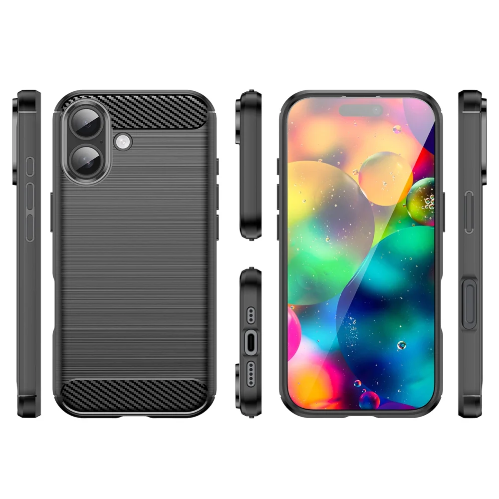 Carbon Case for iPhone 17 - Blackeng