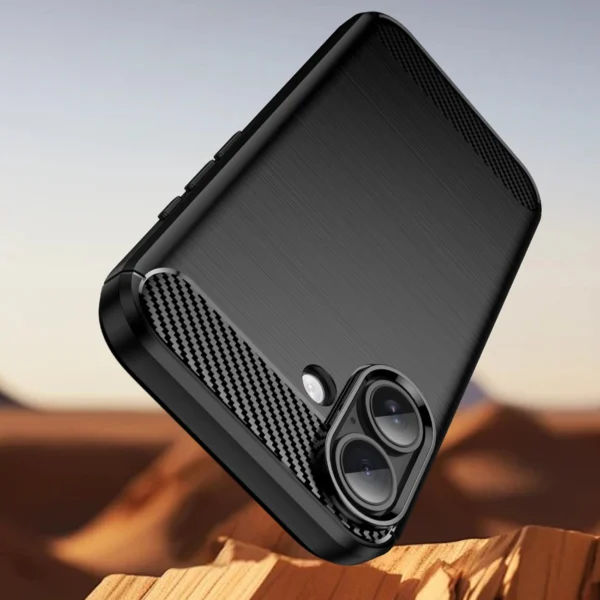 Carbon Case for iPhone 17 - Blackeng