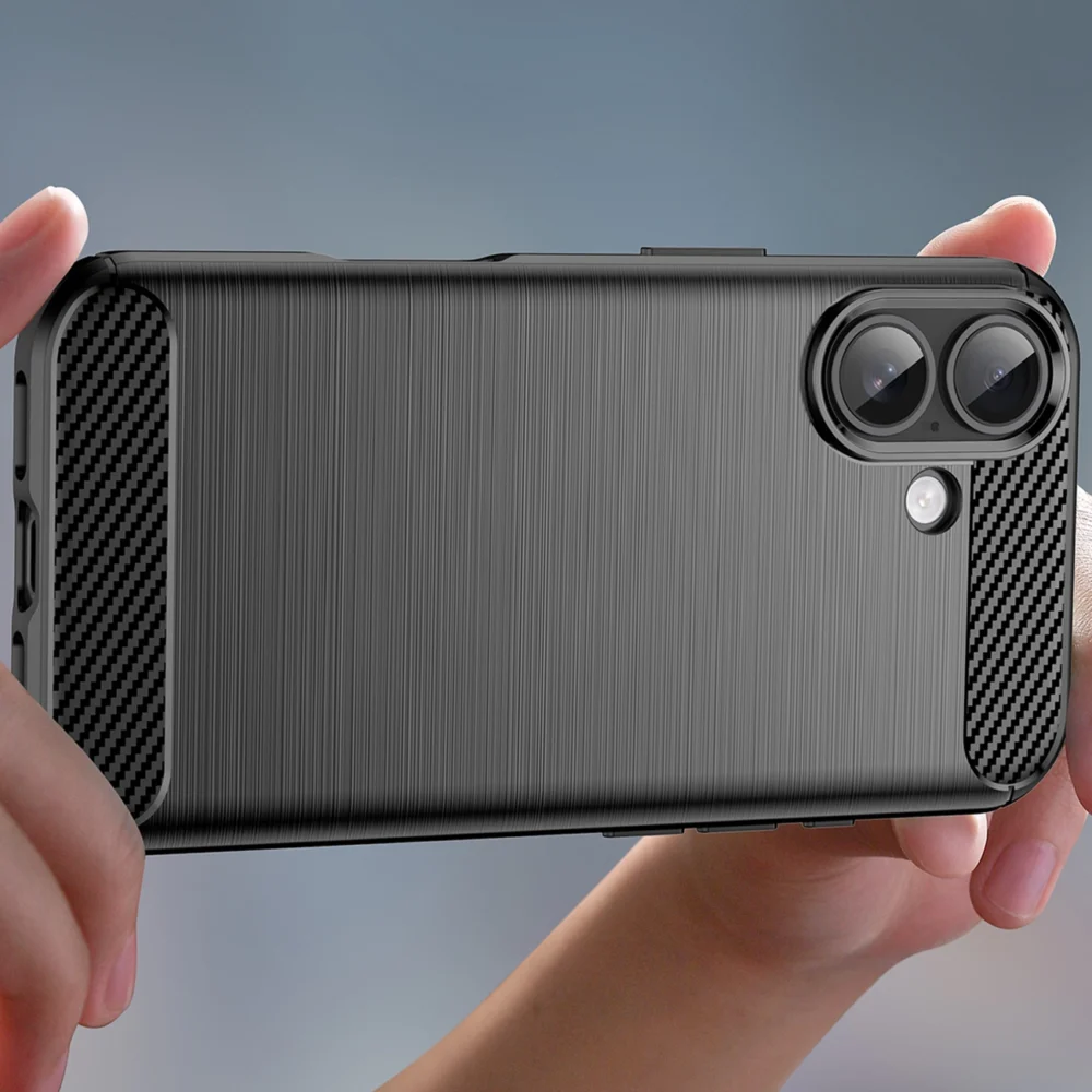 Carbon Case for iPhone 17 - Blackeng