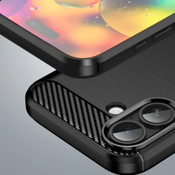 Carbon Case for iPhone 17 - Blackeng