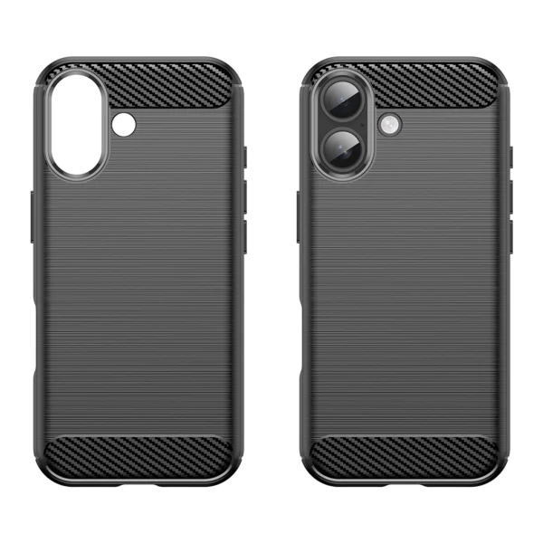 Carbon Case for iPhone 17 - Blackeng