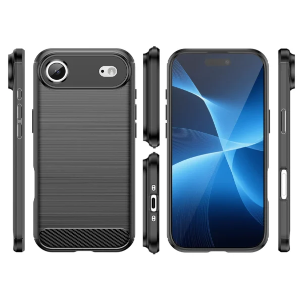 Carbon Case for iPhone 17 Air - Blackeng
