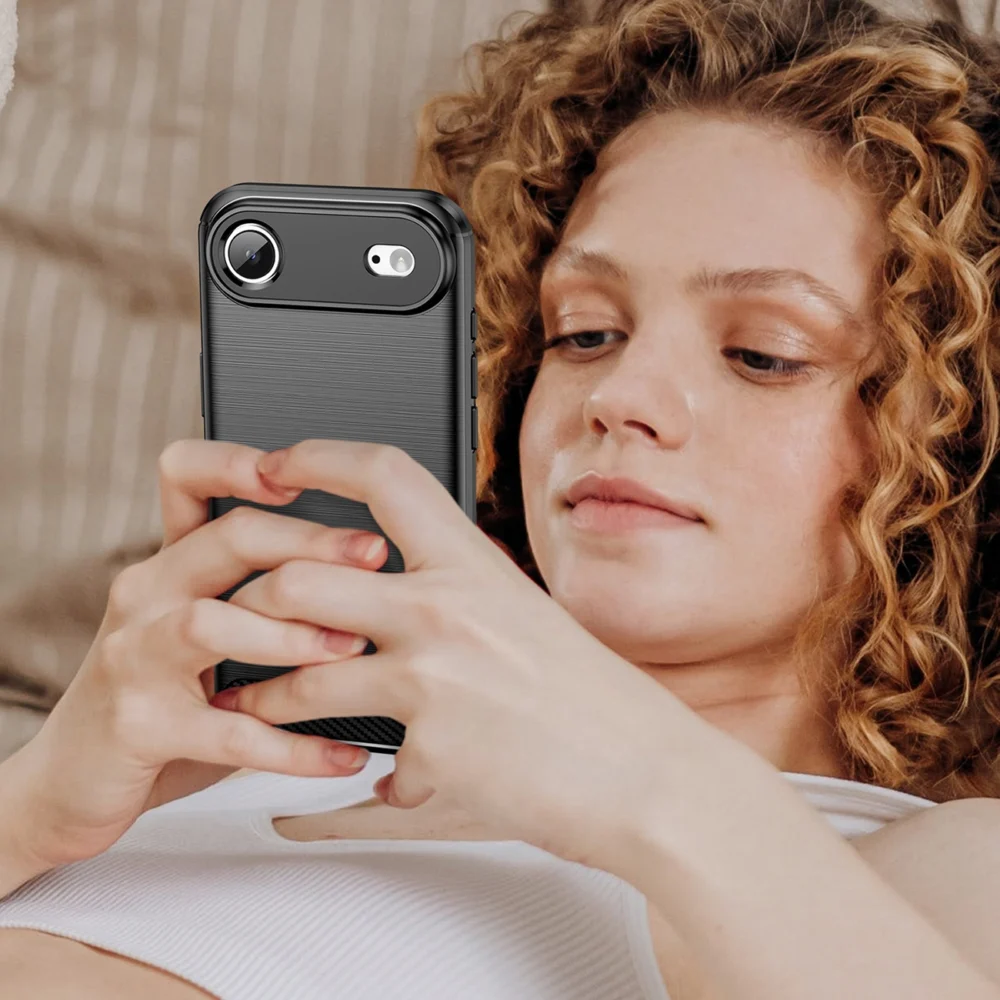 Carbon Case for iPhone 17 Air - Blackeng