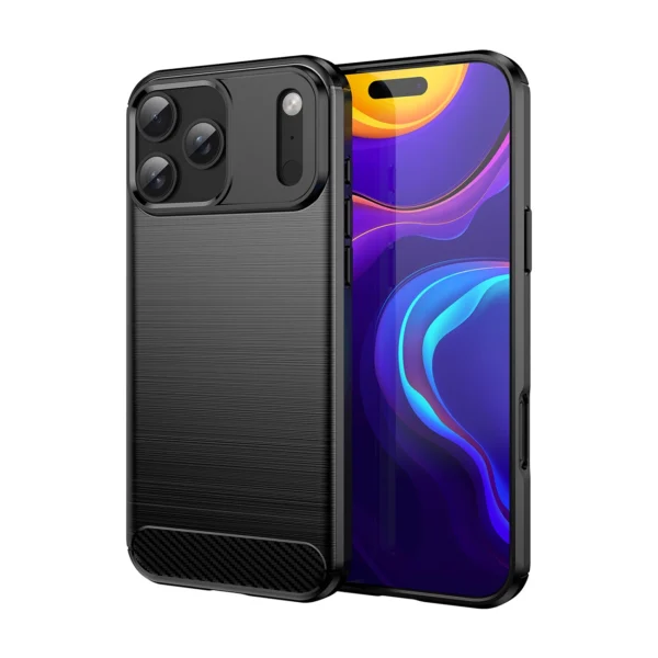 Carbon Case for iPhone 17 Pro - Blackeng