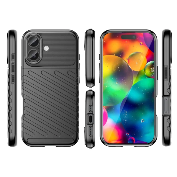 Thunder Case for iPhone 17 - Blackeng