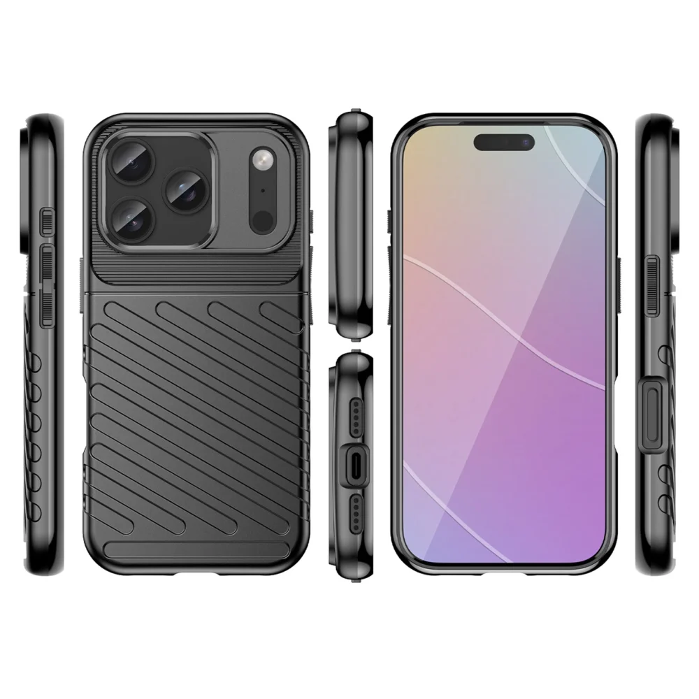 Thunder Case for iPhone 17 Pro - Blackeng