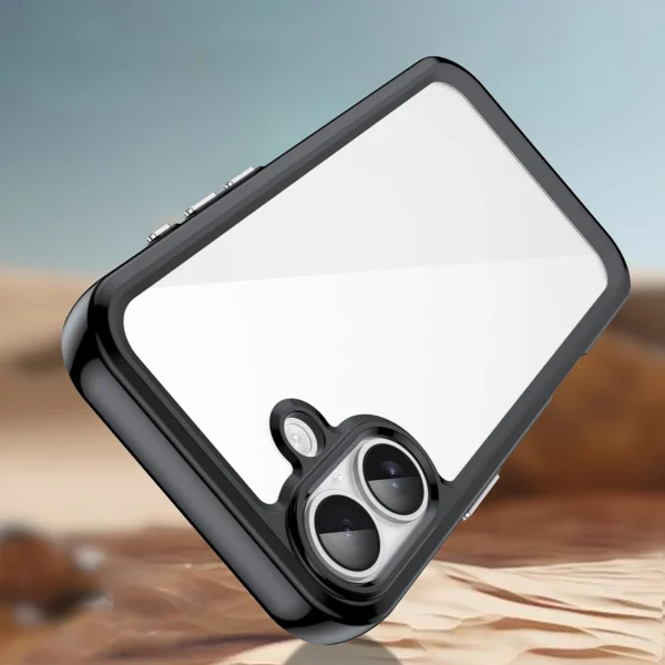 Outer Space iPhone 17 Case - Black Transparenteng