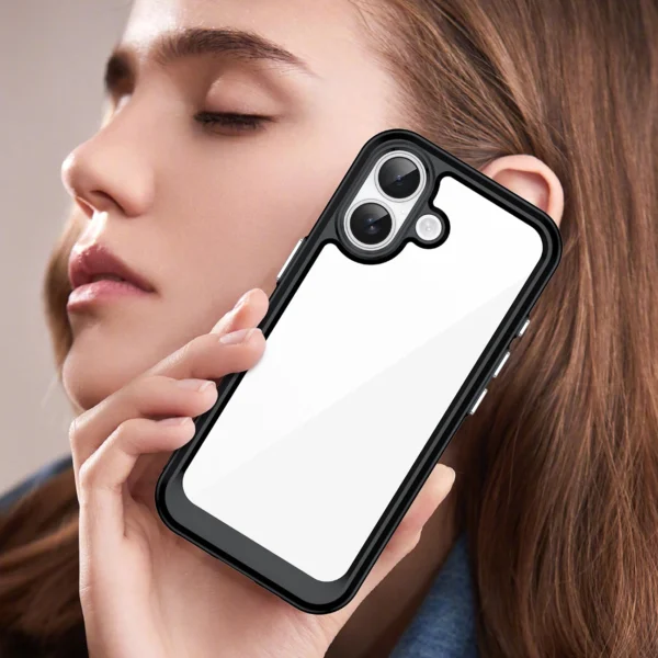 Outer Space iPhone 17 Case - Black Transparenteng