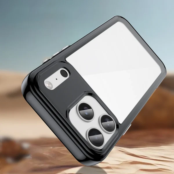 Outer Space Case for iPhone 17 Pro - Black Transparenteng