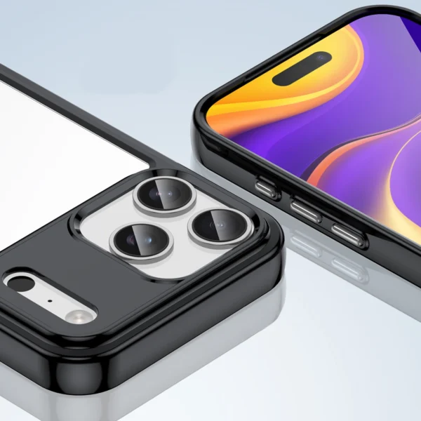 Outer Space Case for iPhone 17 Pro - Black Transparenteng