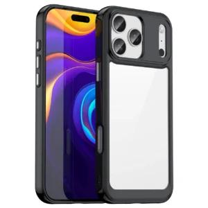 Outer Space Case for iPhone 17 Pro Max - Black Transparenteng