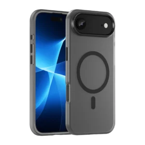 Magnetic Abrasive iPhone 17 Air Case Compatible with MagSafe - Matte Blackeng