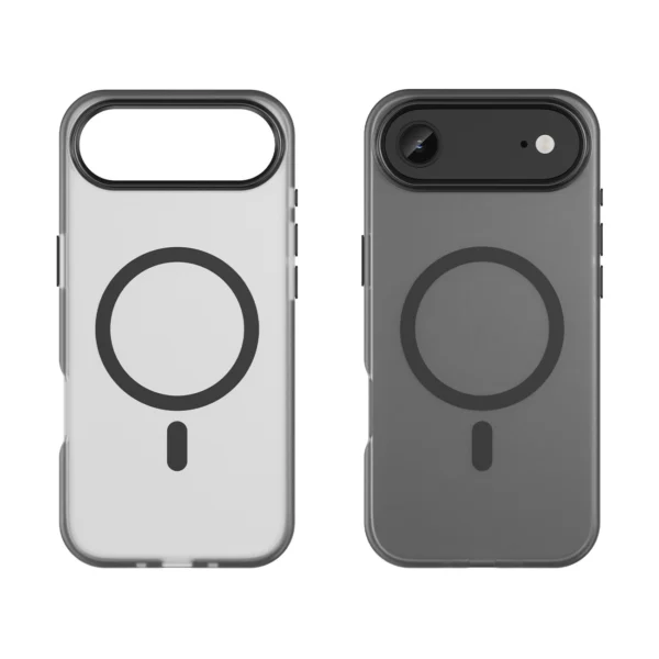 Magnetic Abrasive iPhone 17 Air Case Compatible with MagSafe - Matte Blackeng