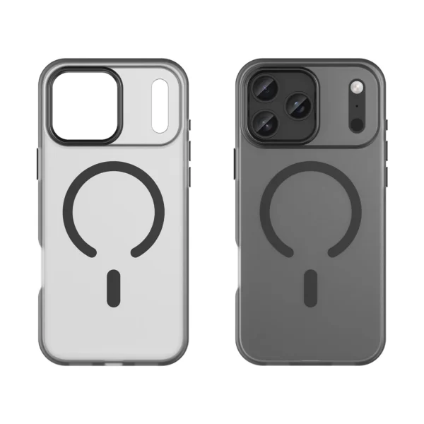 Magnetic Abrasive iPhone 17 Pro Max Case Compatible with MagSafe - Matte Blackeng