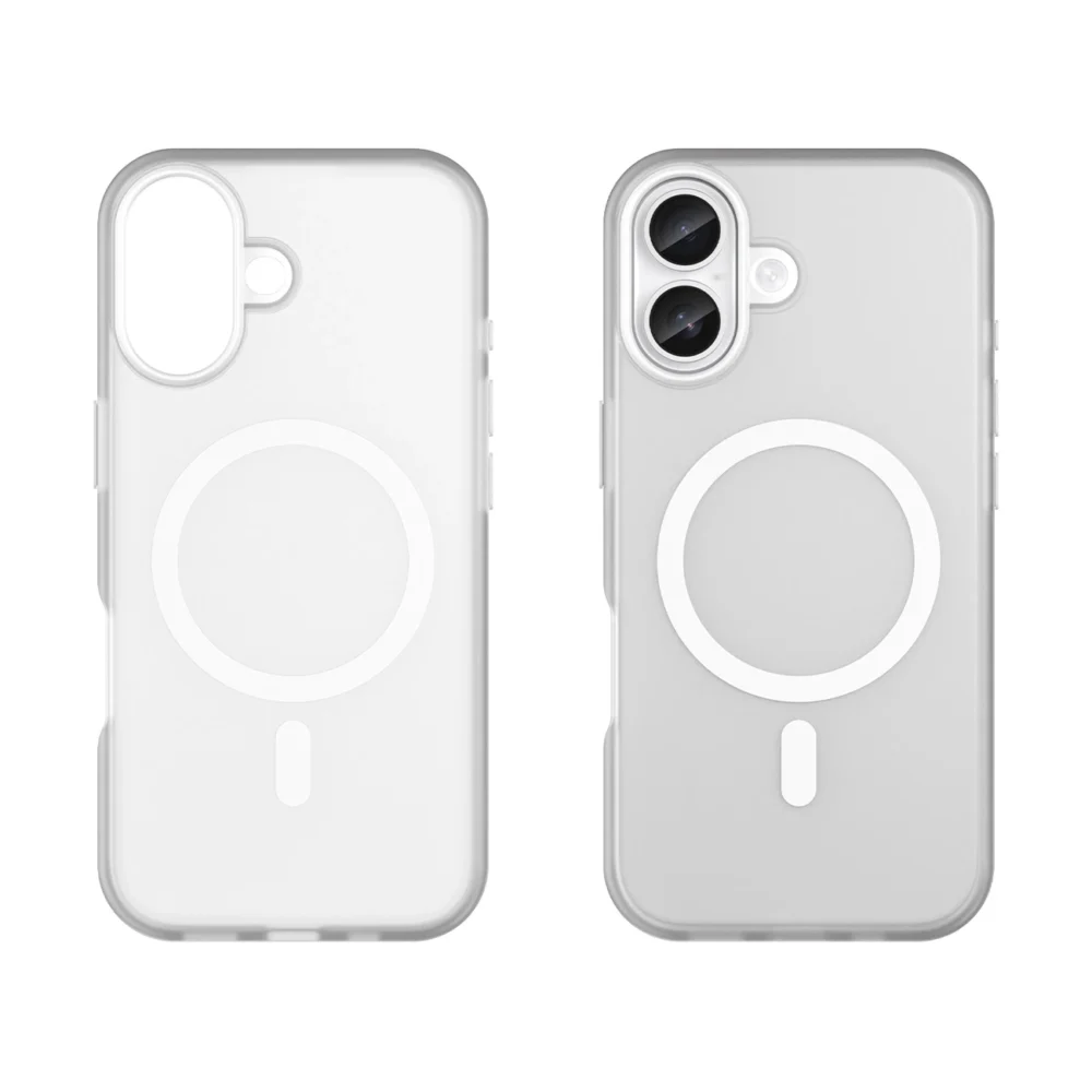 Magnetic Abrasive iPhone 17 Case Compatible with MagSafe - Matte Whiteeng