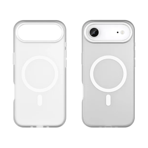 Magnetic Abrasive iPhone 17 Air Case Compatible with MagSafe - Matte Whiteeng
