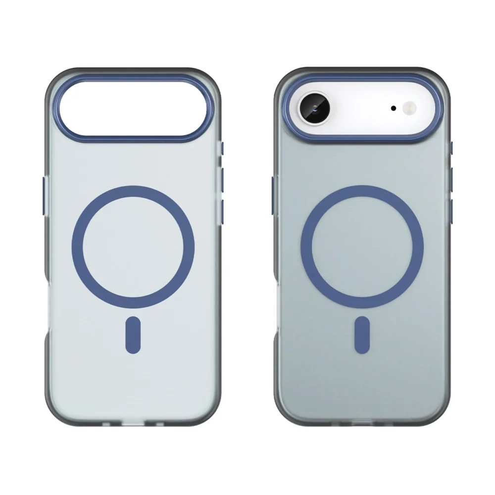 Magnetic Abrasive iPhone 17 Air Case Compatible with MagSafe - Matte Blueeng