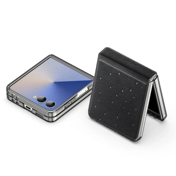 Dux Ducis Stex Case for Samsung Galaxy Z Flip7 - Blackeng