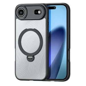 Dux Ducis Aimo Mag Case with Magnetic Ring and Stand for iPhone 17 Air – Blackeng