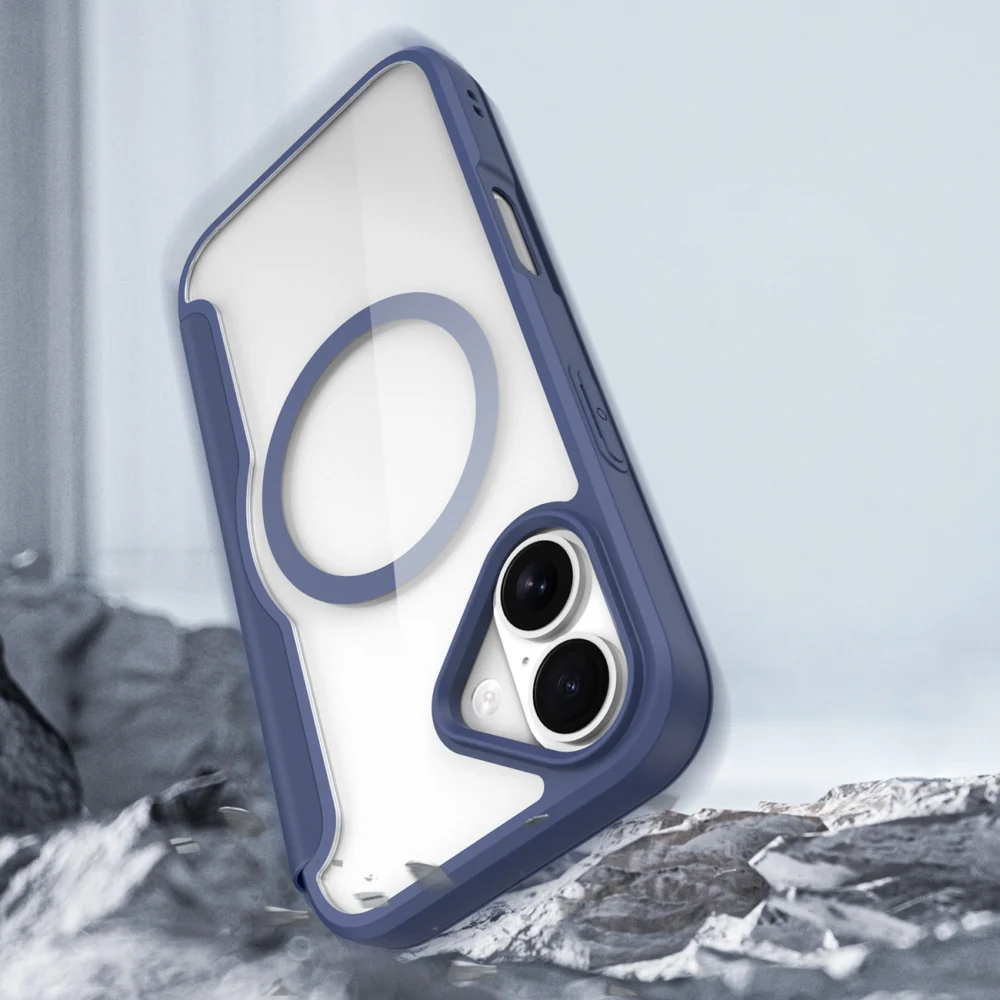 Dux Ducis Skin X Pro iPhone 17 Air Case with MagSafe and Wallet - Blueeng