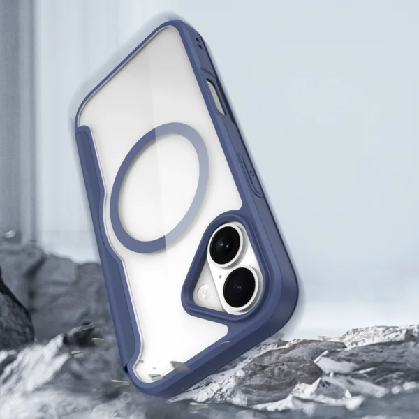 Dux Ducis Skin X Pro iPhone 17 Air Case with MagSafe and Wallet - Blueeng