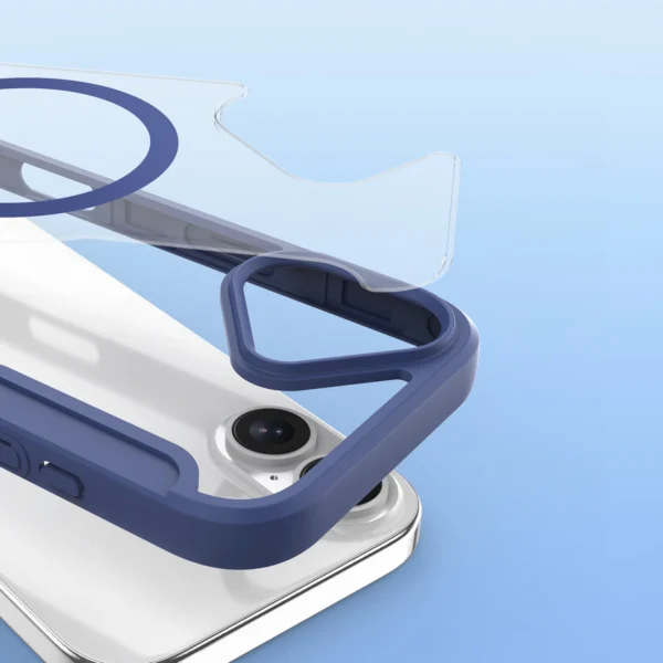 Dux Ducis Skin X Pro iPhone 17 Air Case with MagSafe and Wallet - Blueeng