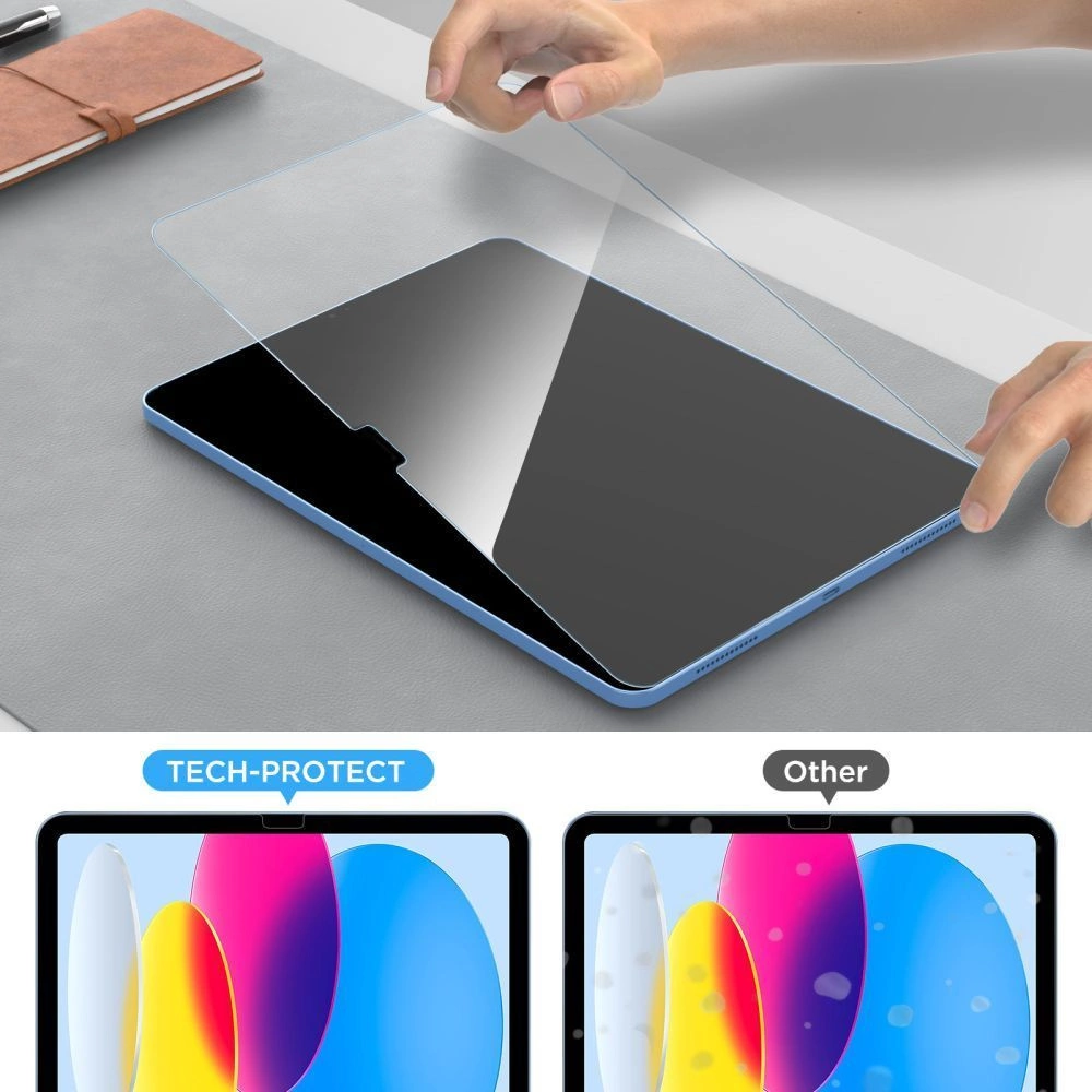 Tech-Protect Glass Fit+ 2-pack tempered glass for Samsung Galaxy Tab S7 / S8 / S9 11.0 / S9 FE / S10 FE 10.9 - transparenteng