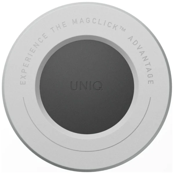 Uniq SnapMount Self-Adhesive Magnetic Holder - Gray and Blackeng