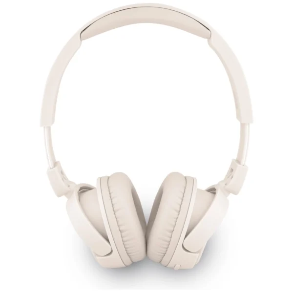 Guess Metal Logo Script Over-Ear Headphones - Beigeeng