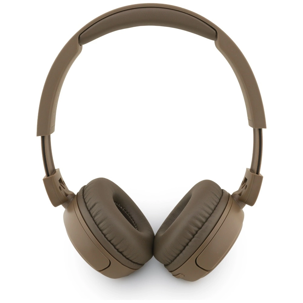 Guess Metal Logo Script Over-Ear Headphones - Browneng