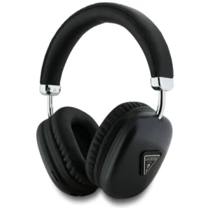 Guess Metallic Triangle Logo Over-Ear Headphones - Blackeng