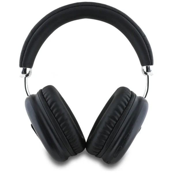 Guess Metallic Triangle Logo Over-Ear Headphones - Blackeng