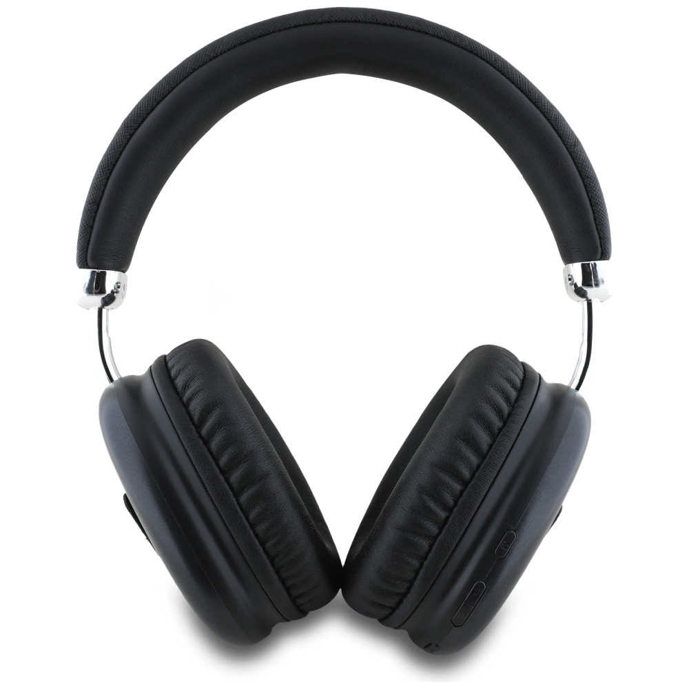 Guess Metallic Triangle Logo Over-Ear Headphones - Blackeng