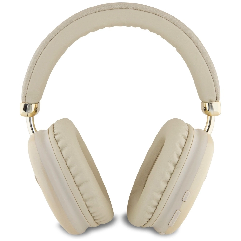 Guess Bluetooth 5.3 Metallic Triangle Logo Gold Over-Ear Headphoneseng