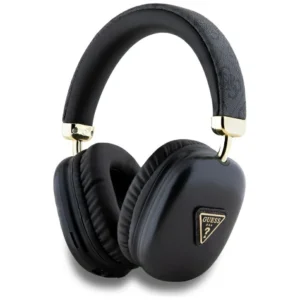 Guess Triangle Logo Over-Ear Headphones - Blackeng