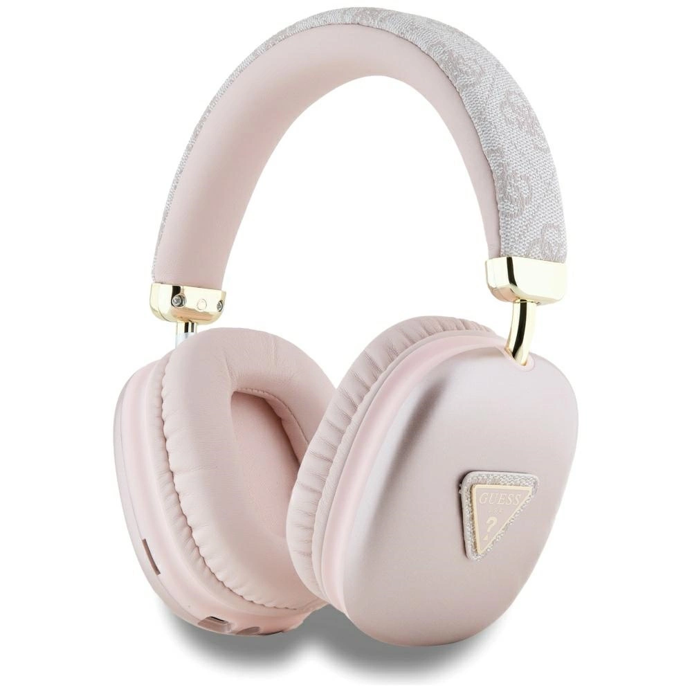 Guess Triangle Logo Over-Ear Headphones - Pinkeng