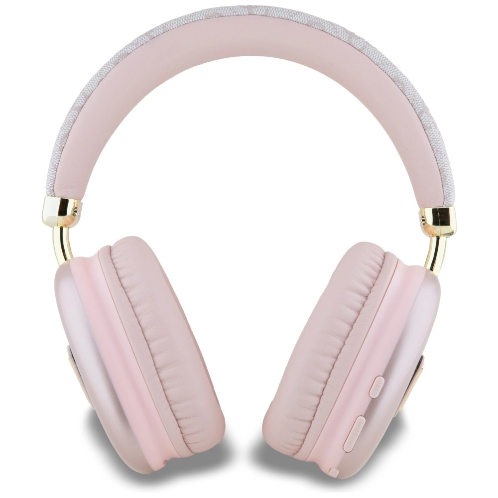 Guess Triangle Logo Over-Ear Headphones - Pinkeng