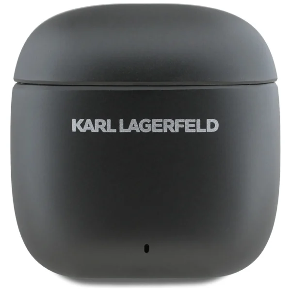 Karl Lagerfeld Metal Printed Logo ANC/ENC Headphones - Blackeng
