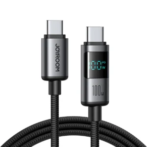 Joyroom S-A16 Pro Prism Series 100W USB-C Cable - USB-C with Digital Display 1.2m - Blackeng